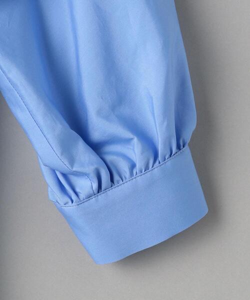 BEAUTY&YOUTH UNITED ARROWS（ビューティーアンドユースユナイテッドアローズ）の「BY スタンドカラードルマンスリーブロングシャツ（シャツ/ブラウス・レディース・ホワイト/ライトブルー/その他1・FREE）」の15枚目の写真