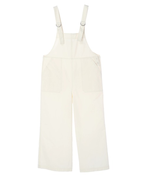 Green Parks(グリーンパークス)の「ツイルサロペット*(サロペット/オーバーオール・レディース・ブラック/オフホワイト/カーキ/キャメル・FREE)」の17枚目の写真