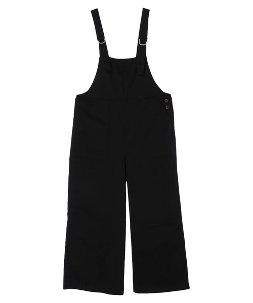 Green Parks(グリーンパークス)の「ツイルサロペット*(サロペット/オーバーオール・レディース・ブラック/オフホワイト/カーキ/キャメル・FREE)」の11枚目の写真