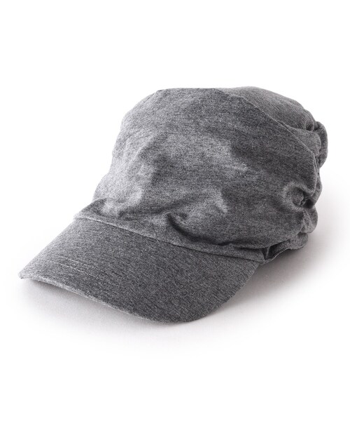 DRESKIP（ドレスキップ）の「◆シャーリングキャスケット（キャスケット・レディース・チャコールグレー/ブラック/ネイビー・00）」の2枚目の写真