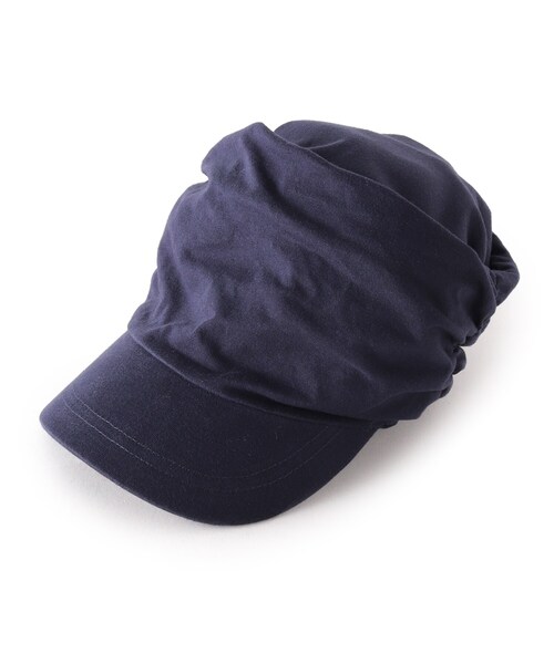 DRESKIP（ドレスキップ）の「◆シャーリングキャスケット（キャスケット・レディース・チャコールグレー/ブラック/ネイビー・00）」の4枚目の写真