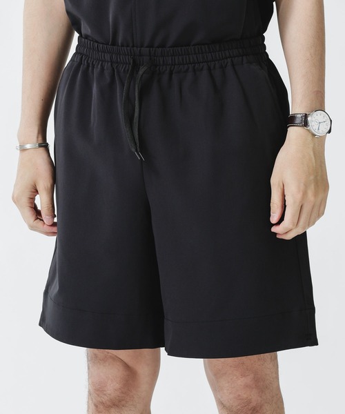 NANO universe（ナノユニバース）の「［冷涼太］イージーショートパンツ（その他パンツ・メンズ・ブラック/ネイビー/ブルーグリーン・S/M/L）」の11枚目の写真