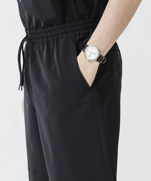 NANO universe（ナノユニバース）の「［冷涼太］イージーショートパンツ（その他パンツ・メンズ・ブラック/ネイビー/ブルーグリーン・S/M/L）」の10枚目の写真