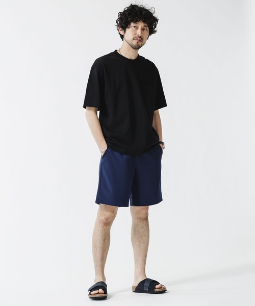 NANO universe（ナノユニバース）の「［冷涼太］イージーショートパンツ（その他パンツ・メンズ・ブラック/ネイビー/ブルーグリーン・S/M/L）」の13枚目の写真
