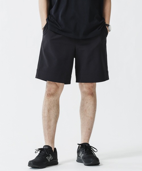 NANO universe（ナノユニバース）の「［冷涼太］イージーショートパンツ（その他パンツ・メンズ・ブラック/ネイビー/ブルーグリーン・S/M/L）」の22枚目の写真