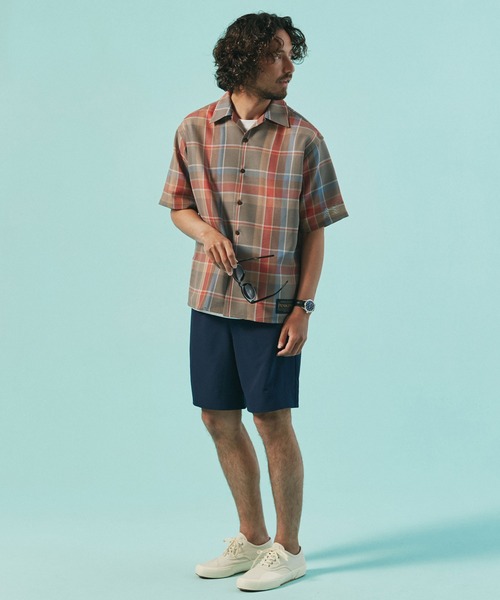 NANO universe（ナノユニバース）の「［冷涼太］イージーショートパンツ（その他パンツ・メンズ・ブラック/ネイビー/ブルーグリーン・S/M/L）」の16枚目の写真