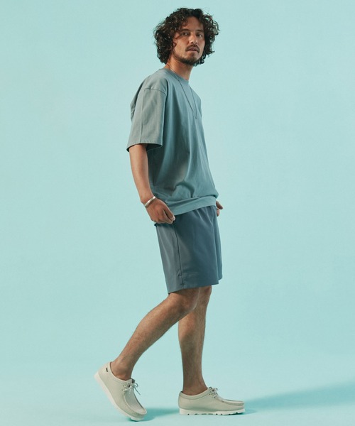 NANO universe（ナノユニバース）の「［冷涼太］イージーショートパンツ（その他パンツ・メンズ・ブラック/ネイビー/ブルーグリーン・S/M/L）」の17枚目の写真