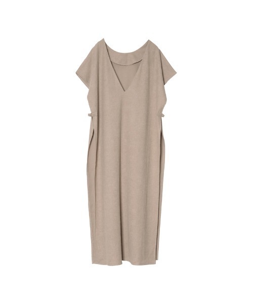 Re:EDIT（リエディ）の「前後2WAY楊柳カットソーロングベスト（ベスト・レディース・ブラック/ベージュ/カーキ・LARGE/SHORT/MEDIUM）」の12枚目の写真