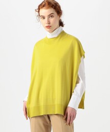 TOMORROWLAND collection | カシミヤシルク ビルドネックベスト(ニット/セーター)