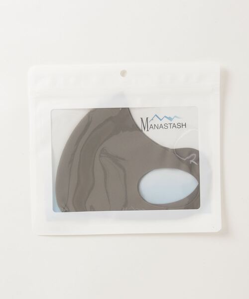 MANASTASH(マナスタッシュ)の「MANASTASH/マナスタッシュ REFLECTION LOGO FACE マスク(マスク・レディース・セージグリーン/ブラック/グレー/ベージュ・MEDIUM/LARGE)」の11枚目の写真