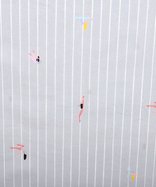 Design Tshirts Store graniph（デザイン　ティーシャツ　ストア　グラニフ）の「ポールダンサー｜ビッグシルエット半袖シャツ（シャツ/ブラウス・メンズ・グレー・SMALL/MEDIUM/LARGE）」の8枚目の写真