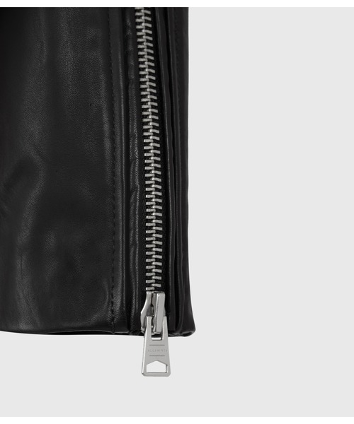 ALLSAINTS（オールセインツ）の「LUNA LEATHER BIKER JACKET | LUNA レザー バイカー ジャケット（ライダースジャケット・レディース・ブラック・M/S/XS/L）」の11枚目の写真