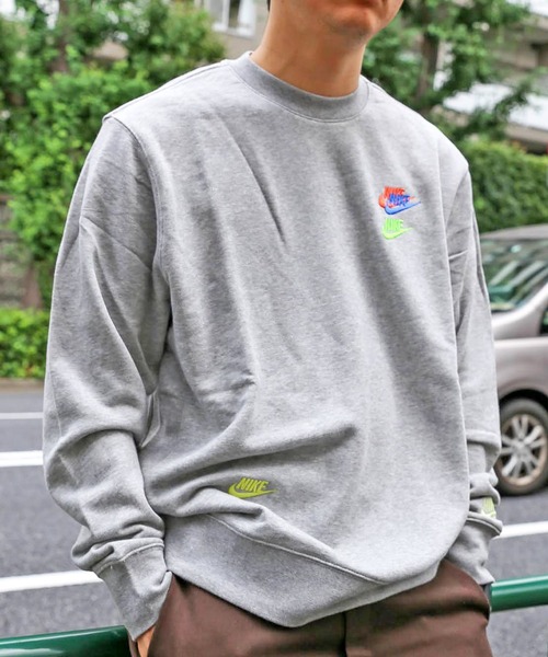 NIKE(ナイキ)の「NIKE MENS SPE+ FT CRWMENS FTA / ナイキ クルー スウェット 【SP】(スウェット・メンズ・イエロー/ブラック/グレー/ライトブルー/ホワイト・XL/XXL/L/M/S)」の1枚目の写真