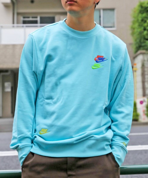 NIKE(ナイキ)の「NIKE MENS SPE+ FT CRWMENS FTA / ナイキ クルー スウェット 【SP】(スウェット・メンズ・イエロー/ブラック/グレー/ライトブルー/ホワイト・XL/XXL/L/M/S)」の4枚目の写真