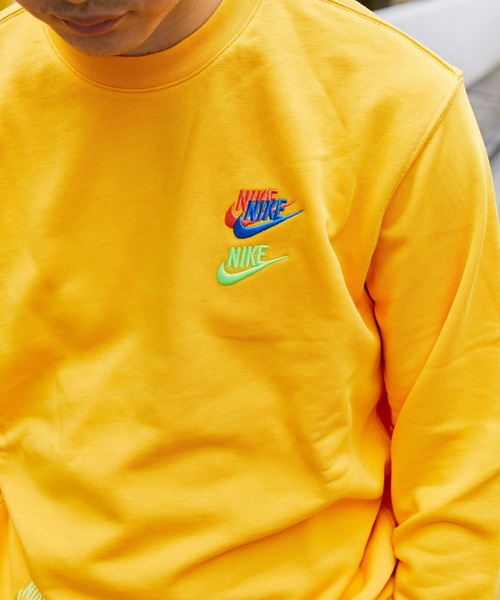 NIKE(ナイキ)の「NIKE MENS SPE+ FT CRWMENS FTA / ナイキ クルー スウェット 【SP】(スウェット・メンズ・イエロー/ブラック/グレー/ライトブルー/ホワイト・XL/XXL/L/M/S)」の9枚目の写真