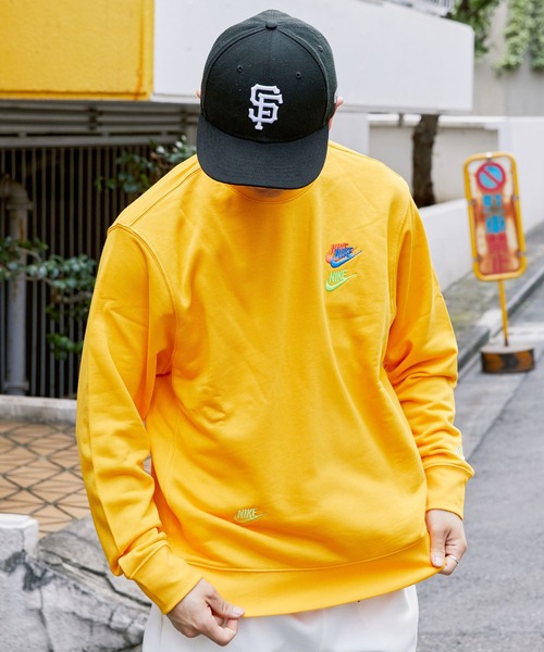 NIKE(ナイキ)の「NIKE MENS SPE+ FT CRWMENS FTA / ナイキ クルー スウェット 【SP】(スウェット・メンズ・イエロー/ブラック/グレー/ライトブルー/ホワイト・XL/XXL/L/M/S)」の8枚目の写真