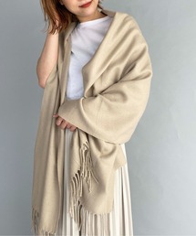 大判無地ストール