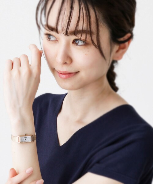 COCOSHNIK(ココシュニック)の「RG Kii:別注モデル ウォッチ(ホワイト)(アナログ腕時計・レディース・ホワイト系その他7・00)」の11枚目の写真