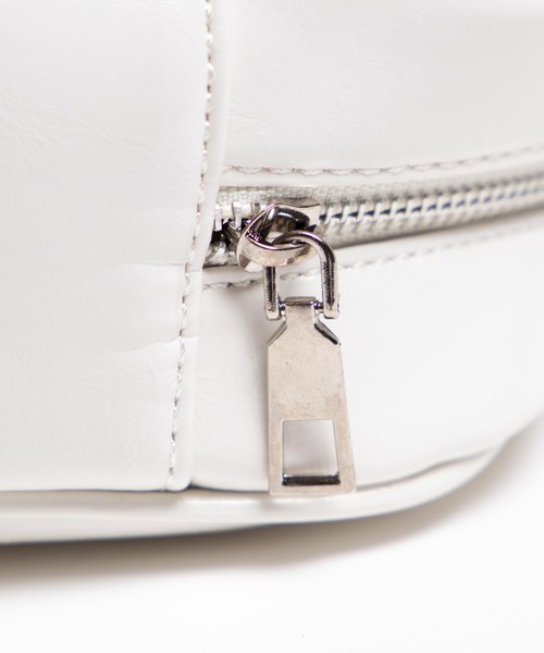 WEGO(ウィゴー)の「WEGO/ハンドルボストントートバッグ(トートバッグ・レディース・ホワイト/ブラック・FREE)」の10枚目の写真