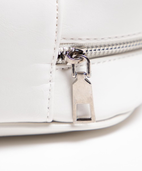 WEGO(ウィゴー)の「WEGO/ハンドルボストントートバッグ(トートバッグ・レディース・ホワイト/ブラック・FREE)」の9枚目の写真