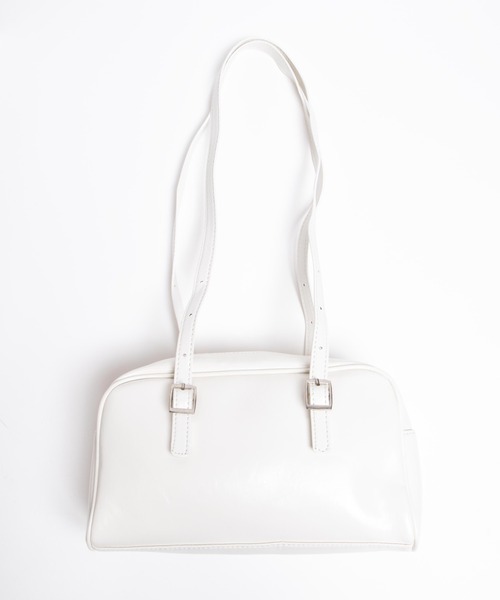 WEGO(ウィゴー)の「WEGO/ハンドルボストントートバッグ(トートバッグ・レディース・ホワイト/ブラック・FREE)」の16枚目の写真