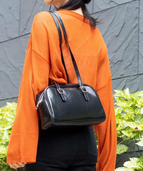 WEGO(ウィゴー)の「WEGO/ハンドルボストントートバッグ(トートバッグ・レディース・ホワイト/ブラック・FREE)」の19枚目の写真