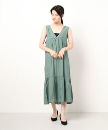 Ehka Sopo エヘカ ソポ レディース のワンピース ドレス グリーン カーキ 緑色系 通販 Zozotown