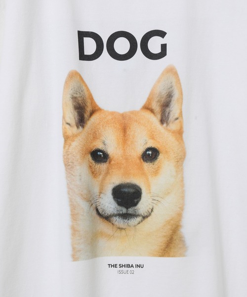 ADAM ET ROPE'（アダムエロペ）の「【DOG MAGAZINE×10C】《Mサイズ》PHOTO T-SHIRTS（Tシャツ/カットソー・レディース・グレー/ホワイト系その他/ブラック系その他/ブラウン系その他/ベージュ系その他/スミクロ/ホワイト系その他2・M）」の21枚目の写真