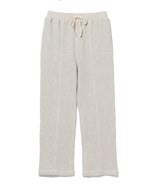 BEAMS BOY（ビームスボーイ）の「BEAMS BOY / ヘビー サーマル イージー パンツ 21AW（その他パンツ・レディース・ナチュラル/チャコールグレー・ONE SIZE）」の14枚目の写真