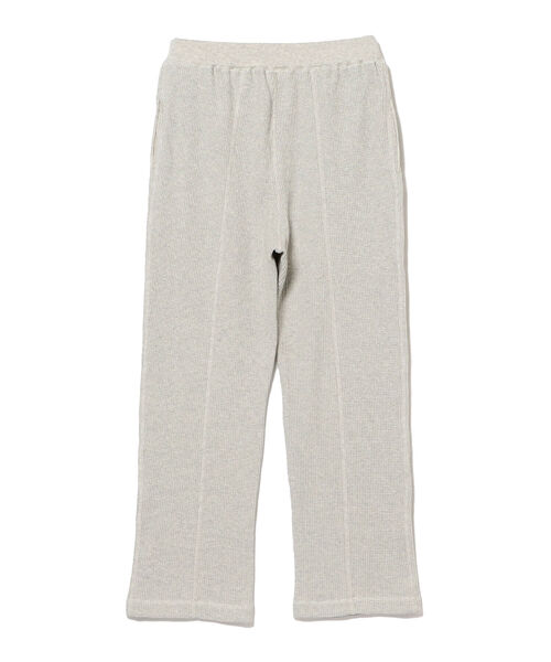 BEAMS BOY（ビームスボーイ）の「BEAMS BOY / ヘビー サーマル イージー パンツ 21AW（その他パンツ・レディース・ナチュラル/チャコールグレー・ONE SIZE）」の17枚目の写真