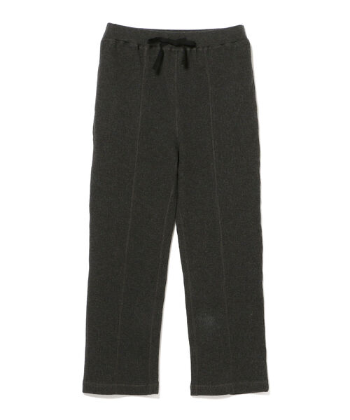 BEAMS BOY（ビームスボーイ）の「BEAMS BOY / ヘビー サーマル イージー パンツ 21AW（その他パンツ・レディース・ナチュラル/チャコールグレー・ONE SIZE）」の19枚目の写真