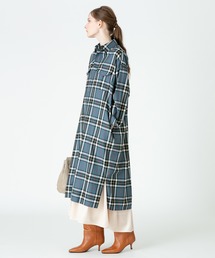 TICCA（ティッカ）の「【TICCA(ティッカ)】チェックロングシャツ