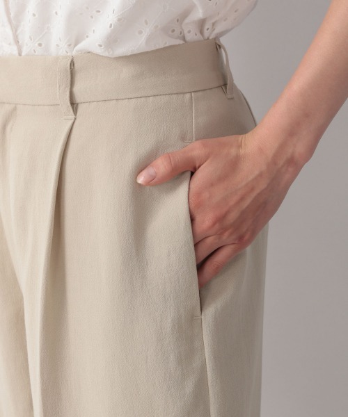 LOWRYS FARM(ローリーズファーム)の「マットカラーセミワイドパンツ 959125(その他パンツ・レディース・アイボリー/ブラック/ブルー/オレンジ・MEDIUM/LARGE)」の11枚目の写真