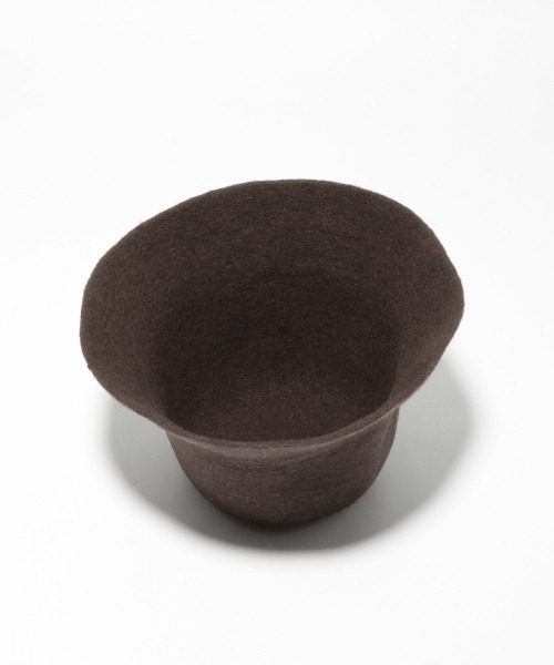 LOWRYS FARM(ローリーズファーム)の「フェルトバケットハット 958541(ハット・レディース・ブラック/ダークブラウン/ベージュ/ベージュ系その他/ダークブラウン系/グレー・FREE)」の12枚目の写真