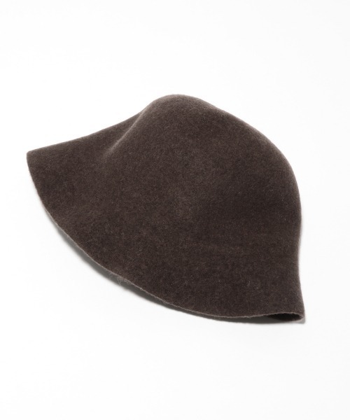 LOWRYS FARM(ローリーズファーム)の「フェルトバケットハット 958541(ハット・レディース・ブラック/ダークブラウン/ベージュ/ベージュ系その他/ダークブラウン系/グレー・FREE)」の10枚目の写真