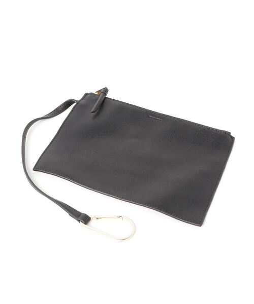 ALLSAINTS（オールセインツ）の「NADALINE EAST WEST LEATHER TOTE BAG | NADALINE EAST WEST レザー トート バッグ（トートバッグ・レディース・ホワイト系/ブラック・ONE SIZE）」の7枚目の写真