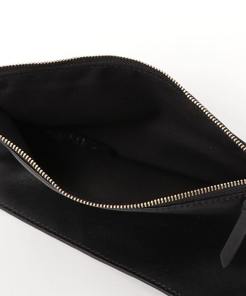 ALLSAINTS（オールセインツ）の「NADALINE EAST WEST LEATHER TOTE BAG | NADALINE EAST WEST レザー トート バッグ（トートバッグ・レディース・ホワイト系/ブラック・ONE SIZE）」の4枚目の写真