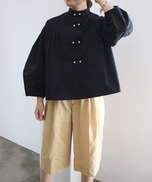 Marilyn Moon（マリリンムーン）の「パールボタンボックスブラウス/MARILYN MOON（シャツ/ブラウス）」