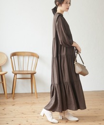 ELENCARE DUE | ・ELENCARE DUE ジャカードティアードワンピ＊(ワンピース)