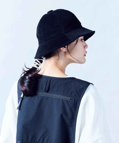KANGOL（カンゴール）の「KANGOL SMU Wide Cord Casual（ハット・レディース・ベージュ/キャメル/ブラック・MEDIUM/LARGE/X-LARGE）」の20枚目の写真