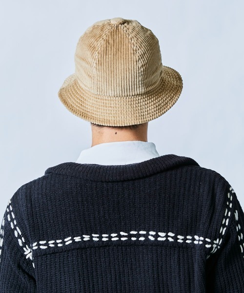 KANGOL（カンゴール）の「KANGOL SMU Wide Cord Casual（ハット・レディース・ベージュ/キャメル/ブラック・MEDIUM/LARGE/X-LARGE）」の18枚目の写真