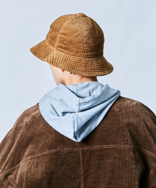 KANGOL（カンゴール）の「KANGOL SMU Wide Cord Casual（ハット・レディース・ベージュ/キャメル/ブラック・MEDIUM/LARGE/X-LARGE）」の12枚目の写真