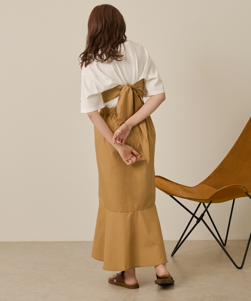 Ambre Neige（アンブルネージュ）の「マルチウェイマーメイドスカート／【WEB/EC限定商品】（スカート・レディース・ベージュ/モカ・FREE）」の11枚目の写真