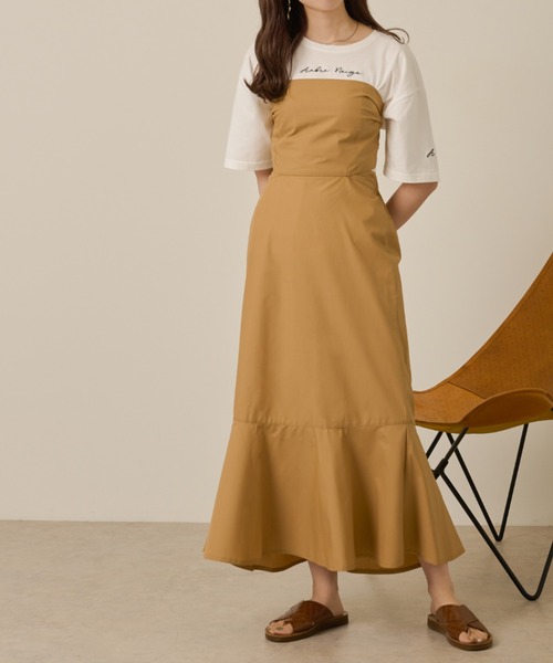 Ambre Neige（アンブルネージュ）の「マルチウェイマーメイドスカート／【WEB/EC限定商品】（スカート・レディース・ベージュ/モカ・FREE）」の3枚目の写真