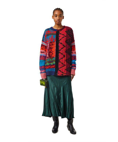 DIESEL（ディーゼル）の「レディース ロングスカート マキシ 美シルエット 切り替え（スカート・レディース・パープル/グリーン/レッド/ブラック・SMALL/MEDIUM/X-SMALL/LARGE）」の22枚目の写真