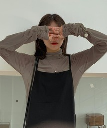 Chaco closet | シアーハイネックカラーインナートップス(Tシャツ/カットソー)
