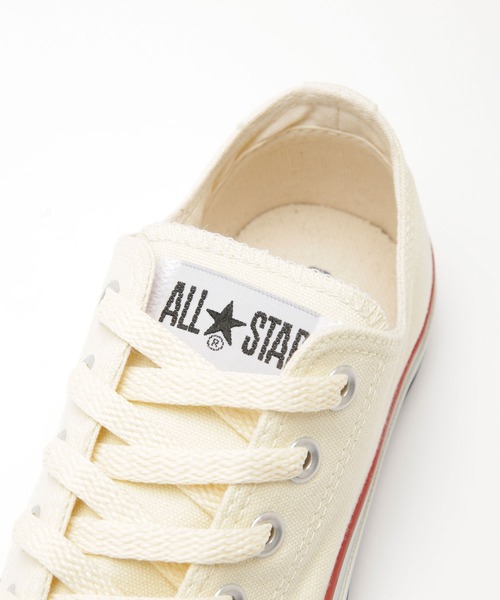 CONVERSE(コンバース)の「CONVERSE/キャンバスオールスター ローカット(スニーカー・レディース・アイボリー/ブラック・23.5/24.5/23/24)」の12枚目の写真