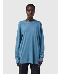 DIESEL | レディース Tシャツ トップス カットソー ロンT  ルーズ スーパーリラックス(Tシャツ/カットソー)