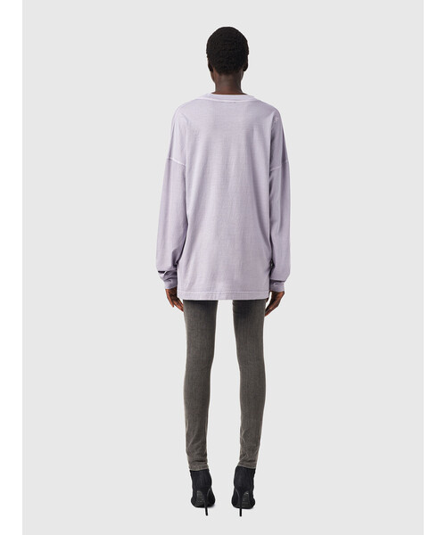 DIESEL（ディーゼル）の「レディース Tシャツ トップス カットソー ロンT  ルーズ スーパーリラックス（Tシャツ/カットソー・レディース・ブルー/グレー/ブラウン・LARGE/SMALL/X-SMALL/MEDIUM）」の12枚目の写真