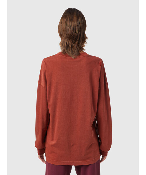 DIESEL（ディーゼル）の「レディース Tシャツ トップス カットソー ロンT  ルーズ スーパーリラックス（Tシャツ/カットソー・レディース・ブルー/グレー/ブラウン・LARGE/SMALL/X-SMALL/MEDIUM）」の7枚目の写真